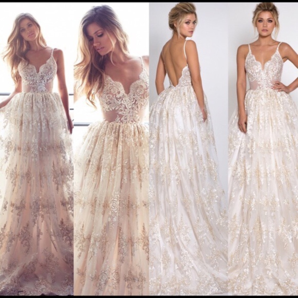 Lurelly Doree Modern Wedding Dress / Prom/ Formal